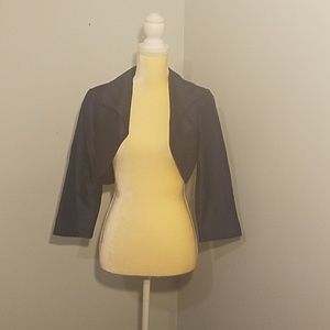 Jessica Howard Navy cropped Blazer jacket size 6